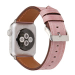 Per Apple Watch Series 8&7 41mm / SE 2&6&SE&5&4 40mm / 3&2&1 38mm Cinturino in vera pelle stile fresco, 38mm