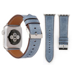 Per Apple Watch Ultra 49mm / Serie 8 e 7 45 mm / SE 2 e 6 e SE e 5 e 4 44 mm / 3 e 2 e 1 42 mm Cinturino in vera pelle stile fresco, 42mm
