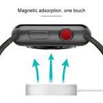 Caricabatterie wireless magnetico da 1 m per Apple Watch Series Ultra e 8, 7, 6, 5, 4, 3 e 2, 1m