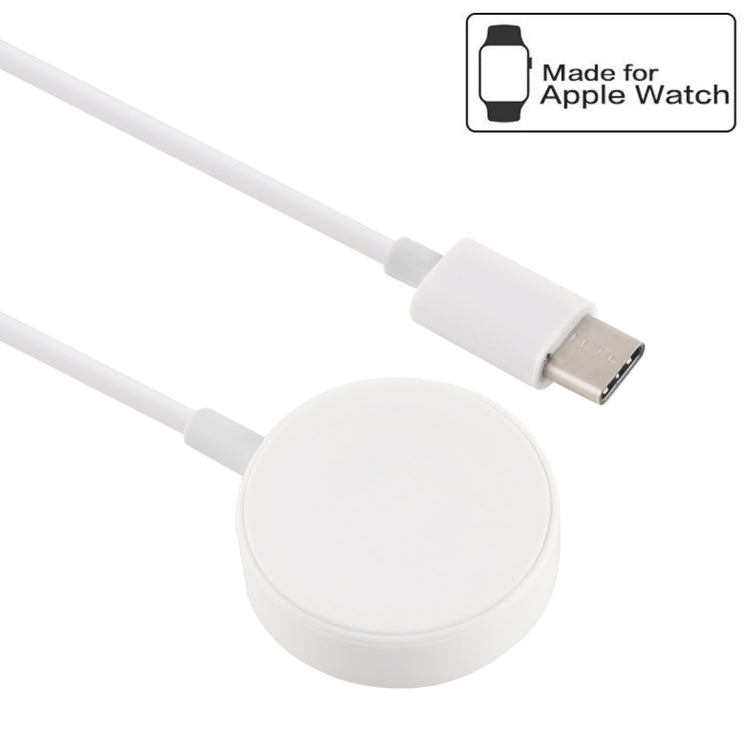 Caricabatterie wireless magnetico portatile universale di tipo C da 1 m per Apple Watch Ultra e Ultra 2 e serie 9 e 8 e 7 e 6 e 5 e 4 e 3 e 2, 1m