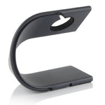 Supporto per caricabatterie con supporto in alluminio a forma di U per Apple Watch 38 mm / 42 mm