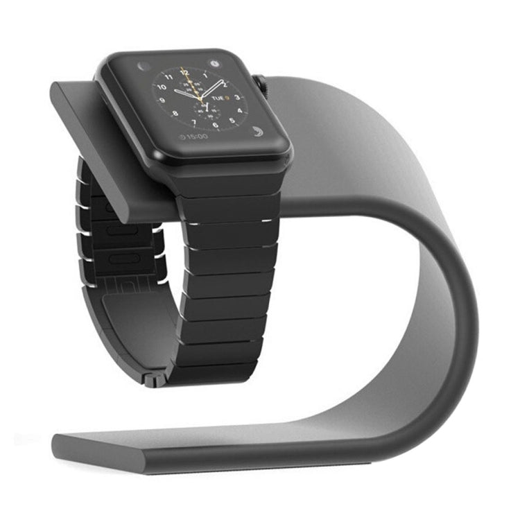 Supporto per caricabatterie con supporto in alluminio a forma di U per Apple Watch 38 mm / 42 mm