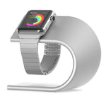 Supporto per caricabatterie con supporto in alluminio a forma di U per Apple Watch 38 mm / 42 mm
