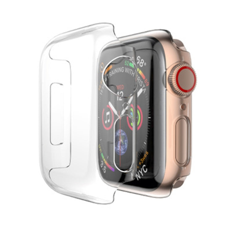 Per Apple Watch Serie 6 e SE e 5 e 4 Custodia per PC a copertura totale da 40 mm (trasparente), For Apple Watch Series 6 / 5 / 4 / Watch SE 40mm
