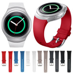 Per Samsung Gear S2 Sport / Gear S2 cinturino in silicone tinta unita