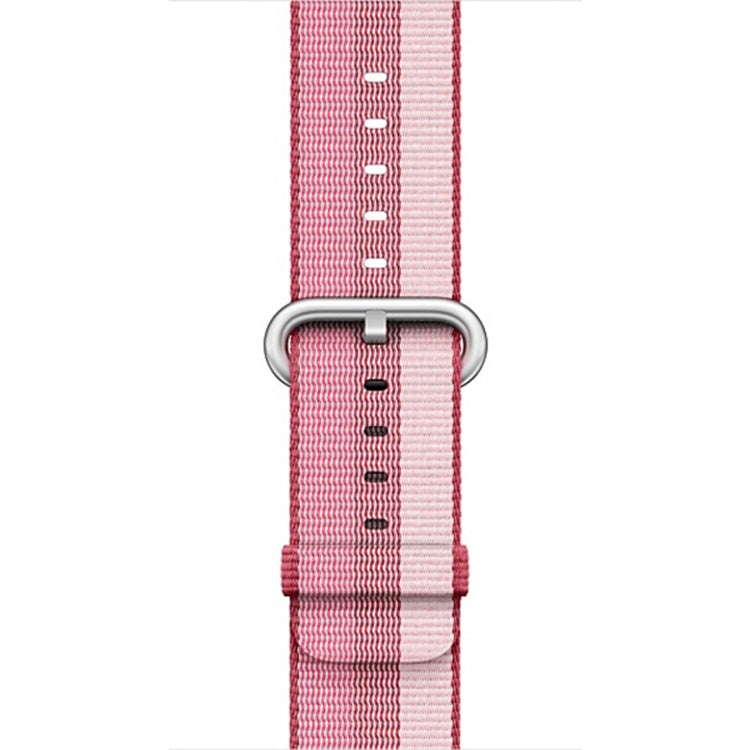 Per Apple Watch cinturino in nylon intrecciato a righe da 42 mm, For Apple Watch 42mm