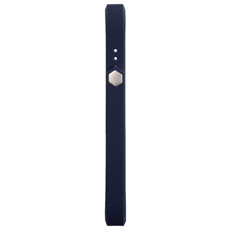 Per cinturino in silicone con struttura obliqua per Fitbit Alta Watch, misura grande, lunghezza: circa 22 cm