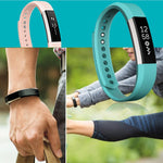 Per cinturino in silicone con struttura obliqua per Fitbit Alta Watch, misura grande, lunghezza: circa 22 cm