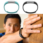 Per cinturino in silicone con struttura obliqua per Fitbit Alta Watch, misura grande, lunghezza: circa 22 cm