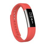 Per cinturino in silicone con struttura obliqua per Fitbit Alta Watch, misura grande, lunghezza: circa 22 cm