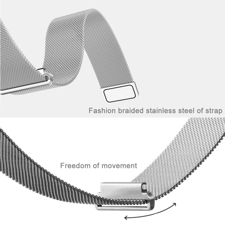 Per Fitbit Blaze Watch Loop Chiusura magnetica Chiusura cinturino in acciaio inossidabile