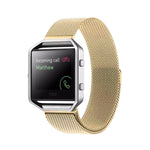 Per Fitbit Blaze Watch Loop Chiusura magnetica Chiusura cinturino in acciaio inossidabile