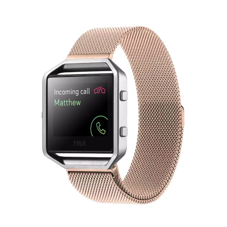 Per Fitbit Blaze Watch Loop Chiusura magnetica Chiusura cinturino in acciaio inossidabile