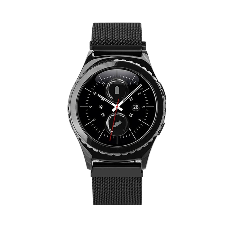 Cinturino per orologio con chiusura magnetica con chiusura magnetica, cinturino in acciaio inossidabile per Samsung Gear S2 Classic / S2