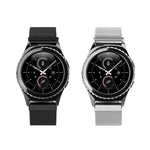 Cinturino per orologio con chiusura magnetica con chiusura magnetica, cinturino in acciaio inossidabile per Samsung Gear S2 Classic / S2