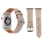 Per Apple Watch Ultra 49mm / Serie 8 e 7 45 mm / SE 2 e 6 e SE e 5 e 4 44 mm / 3 e 2 e 1 42 mm Cinturino per orologio modello cowboy in vera pelle moda semplice, 42mm
