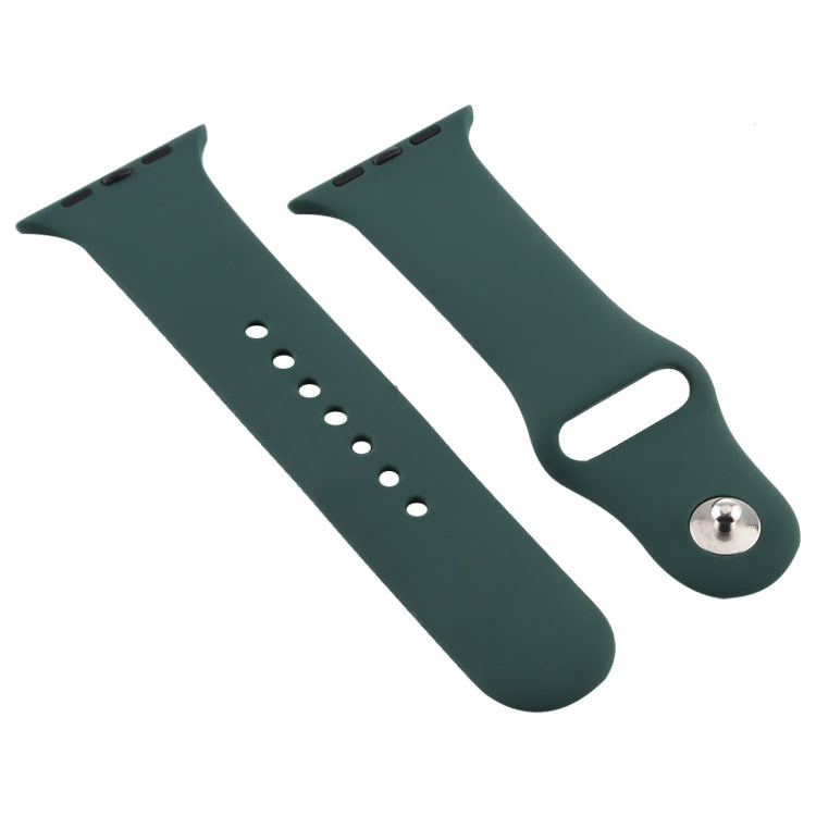 Cinturino in silicone per Apple Watch serie 7, 6, SE, 5, 4, 3, 2