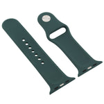 Per cinturino in silicone per Apple Watch serie 7 41 mm / 6 e SE e 5 e 4 40 mm / 3 e 2 e 1 38 mm, For Apple Watch Series 7 41mm / 6 & SE & 5 & 4 40mm / 3 & 2 & 1 38mm