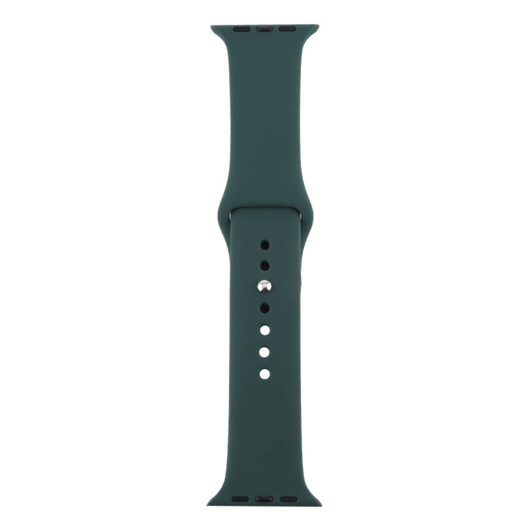 Per cinturino in silicone per Apple Watch serie 7 41 mm / 6 e SE e 5 e 4 40 mm / 3 e 2 e 1 38 mm, For Apple Watch Series 7 41mm / 6 & SE & 5 & 4 40mm / 3 & 2 & 1 38mm