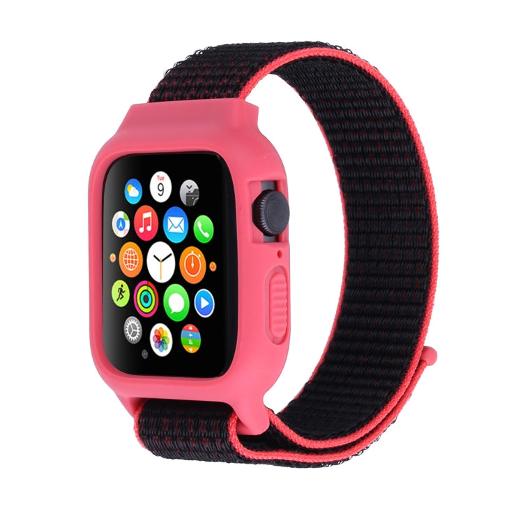 Cinturino nylon con chiusura a strappo per Apple Watch