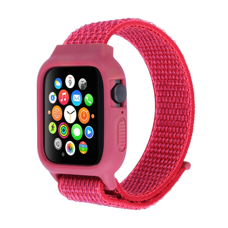 Cinturino nylon con chiusura a strappo per Apple Watch