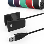 Per cavo caricabatterie USB Fitbit Charge HR e Charge 2 Smart Watch, lunghezza: 57 cm