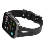 Cinturino in pelle semplice a V per Apple Watch