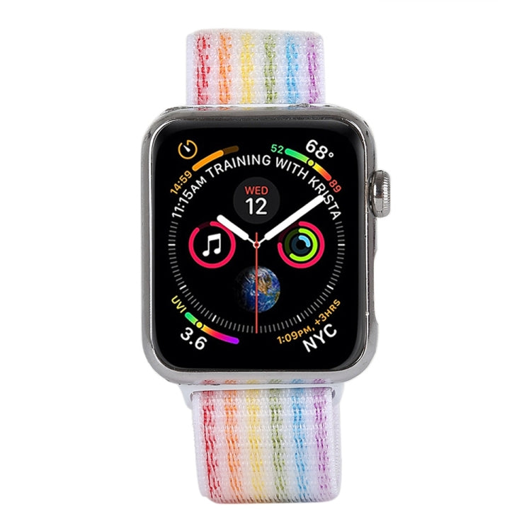 Cinturino in nylon Magic Paste per Apple Watch serie 3, 2 e 1 38 mm, For Series 3 & 2 & 1 38mm