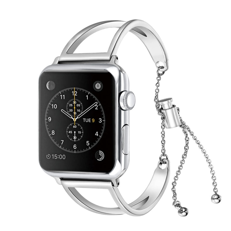 Cinturino per orologio in metallo con cinturino a forma di lettera V con fibbia in acciaio inossidabile per Apple Watch serie 8 e 7 41 mm / SE 2 e 6 e SE e 5 e 4 40 mm / 3 e 2 e 1 38 mm, 7 41mm / 6&SE&5&4 40mm / 3&2&1 38mm