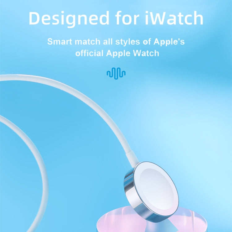 JOYROOM S-IW001 Cavo di ricarica magnetico portatile serie Ben da 1,2 m 2,5 W per Apple Watch
