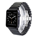 Per Apple Watch Ultra 49mm / Serie 8 e 7 45 mm / SE 2 e 6 e SE e 5 e 4 44 mm / 3 e 2 e 1 42 mm Cinturino per orologio in ceramica delicata, 42mm