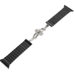 Per Apple Watch Ultra 49mm / Serie 8 e 7 45 mm / SE 2 e 6 e SE e 5 e 4 44 mm / 3 e 2 e 1 42 mm Cinturino per orologio in ceramica delicata, 42mm