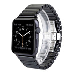 Per Apple Watch Ultra 49mm / Serie 8 e 7 45 mm / SE 2 e 6 e SE e 5 e 4 44 mm / 3 e 2 e 1 42 mm Cinturino per orologio in ceramica delicata, 42mm
