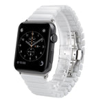Per Apple Watch Ultra 49mm / Serie 8 e 7 45 mm / SE 2 e 6 e SE e 5 e 4 44 mm / 3 e 2 e 1 42 mm Cinturino per orologio in ceramica delicata, 42mm