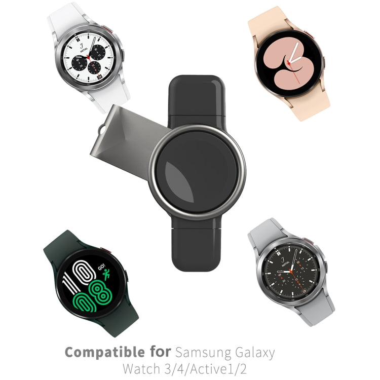 Caricabatterie wireless portatile T304-S per orologio Samsung, For Samsung Watch