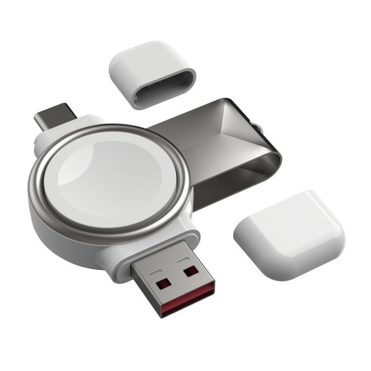 Caricabatterie wireless portatile T304 per Apple Watch, For Apple Watch