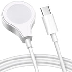 Cavo di ricarica rapida magnetica wireless al cavo Type-C / USB-C per la serie Apple Watch, Type-C