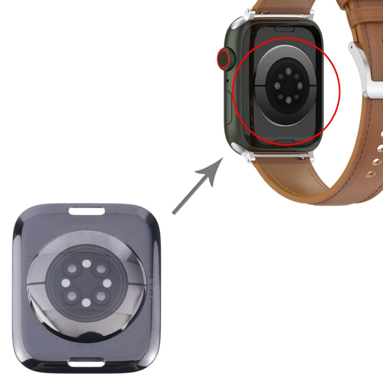 Per Apple Watch Series 9 Copertura in vetro dell'alloggiamento posteriore da 45 mm, For Apple Watch Series 9 45mm