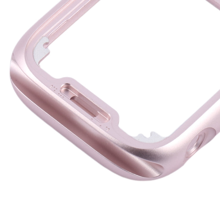 Per Apple Watch Series 9 Piastra con cornice centrale in lega di alluminio da 41 mm, For Apple Watch Series 9 41mm