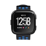 Per Fitbit Versa cinturino in silicone alla moda semplice