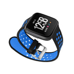 Per Fitbit Versa cinturino in silicone alla moda semplice