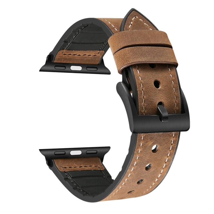 Cinturino in TPU con texture Crazy Horse per Apple Watch serie 3, 2 e 1 da 42 mm, 42mm