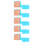 5Pcs LCD Flex Cable Heat Sink Sticker for Apple Watch Series 7/8/9 45mm, For Apple Watch Series 7 / 8 / 9 45mm