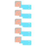 5Pcs LCD Flex Cable Heat Sink Sticker for Apple Watch Series 7/8/9 41mm, For Apple Watch Series 7 / 8 / 9 41mm