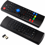 Air Mouse Wireless 2.4GHz con Tastiera QWERTY e Telecomando 2019072400081 Z290