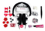 Cuffia Archetto Jack 3.5 mm con cavo microfono incorporato personalizzabili - Argento