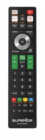 Telecomando universale pre-programmato per Panasonic 8054242080452 SUPTRB011 B7980