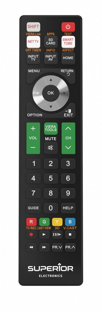 Telecomando universale pre-programmato per Panasonic 8054242080452 SUPTRB011 B7980