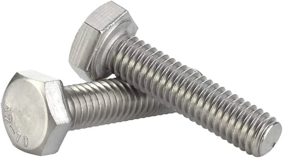 Vite a testa esagonale in acciaio inox 304 18-8