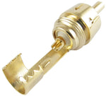 Connettore RCA maschio contatti placcati oro B9056
